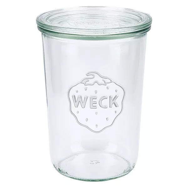 850ml stortglas met glazen deksel WECK RR100