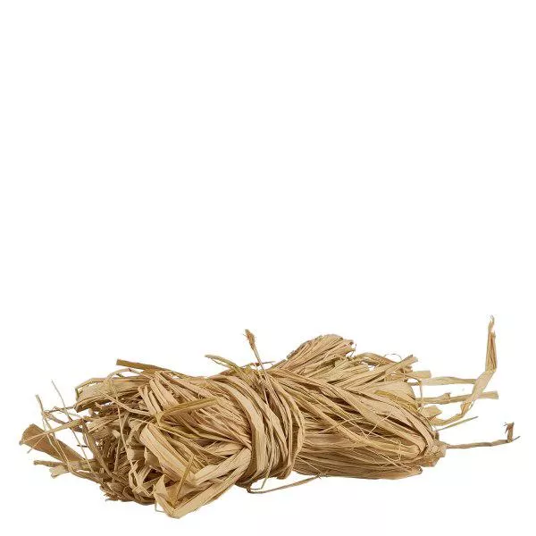 Natuurlijke raffia voor decoratie 30g