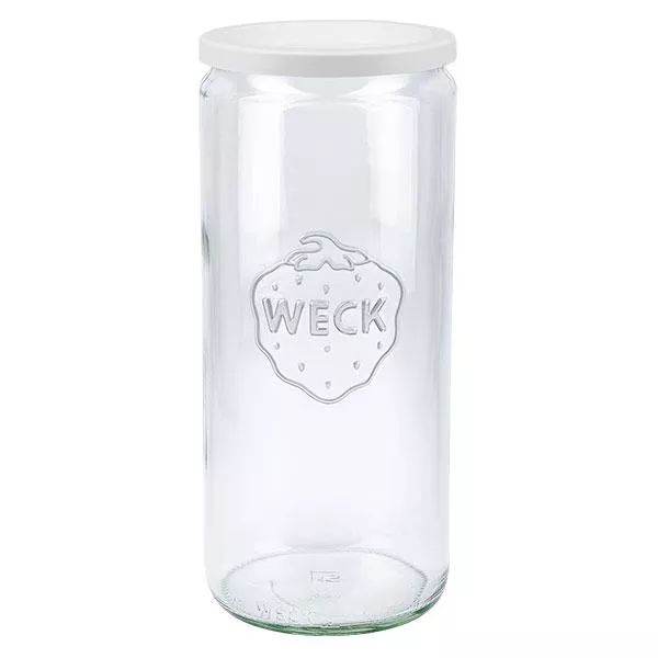 1040ml cilinderglas met vershouddeksel WECK RR80