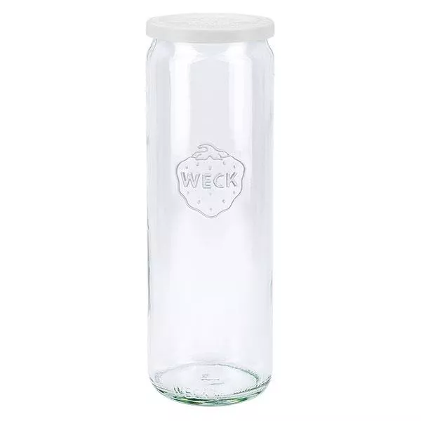 600ml cilinderglas met vershouddeksel WECK RR60