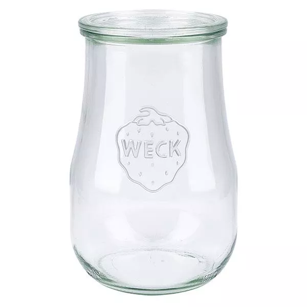 1750ml tulpenglas met glazen deksel WECK RR100