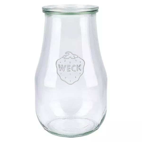 2700ml tulpenglas met glazen deksel WECK RR100