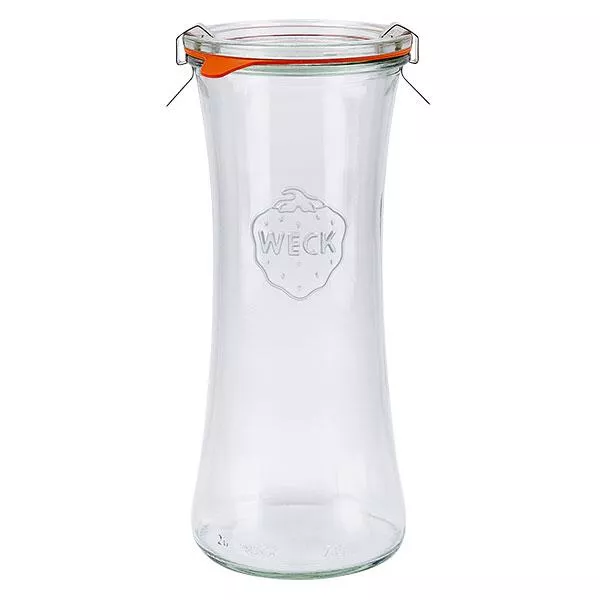 700ml delicatessenglas compleet WECK RR40