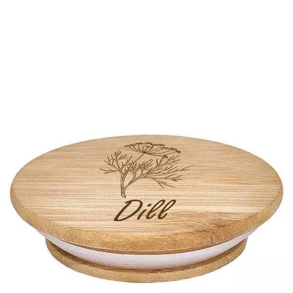 Holzdeckel "Dill" für WECK RR60