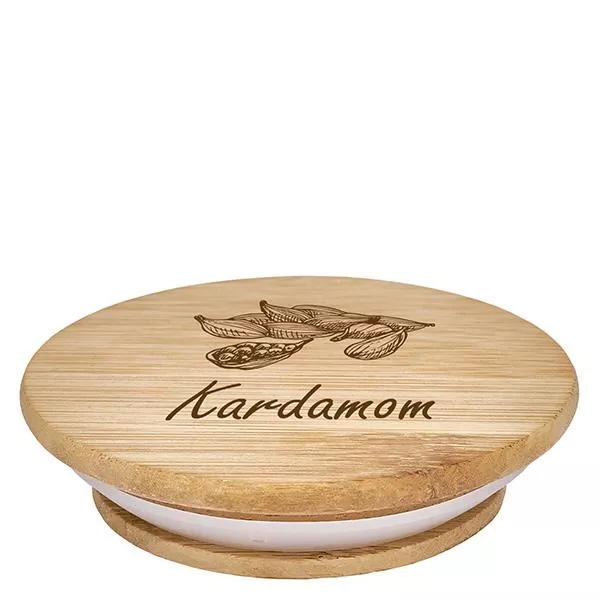 Holzdeckel "Kardamom" für WECK RR60