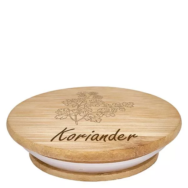 Holzdeckel "Koriander" für WECK RR60