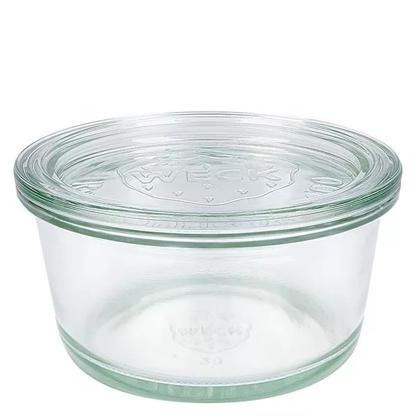 450ml gourmetglas met glazen deksel WECK RR120