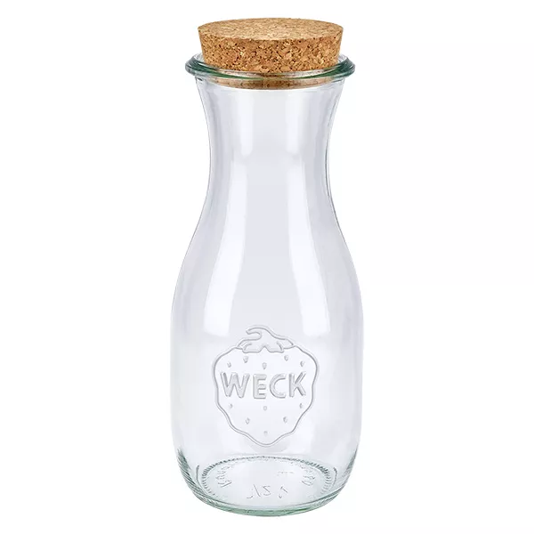 530ml sapflessen WECK RR60 met kurk