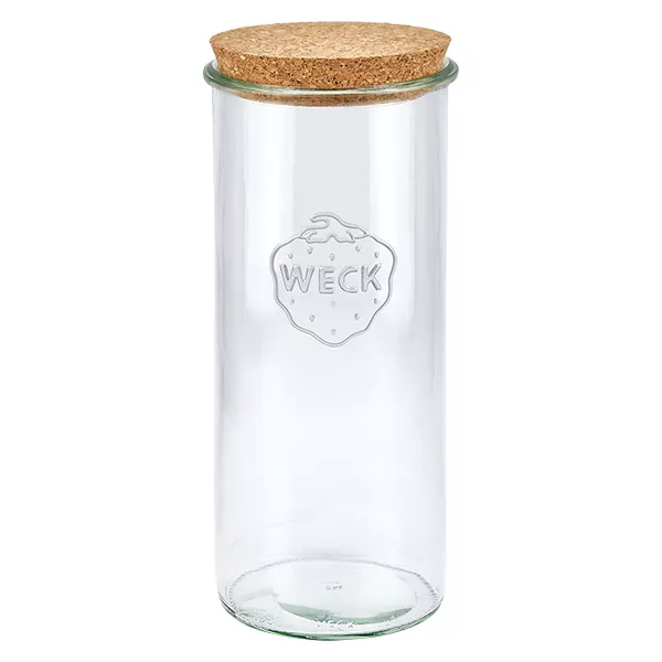 1500ml stortglas WECK RR100 met kurk