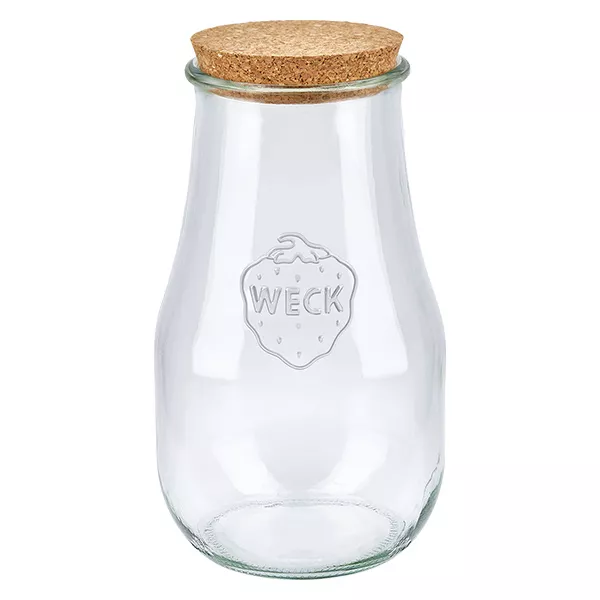 2700ml tulpenglas WECK RR100 met kurk