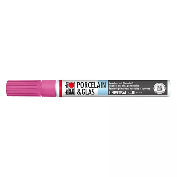 Krijt roze 1-2mm voor glas/porselein (033)