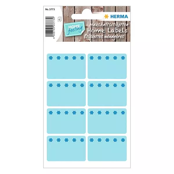 Diepvries etiketten blauw (48 stickers) 26x40mm