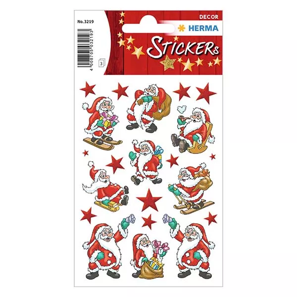 Sticker "Kerstman 1" (63 stickers)