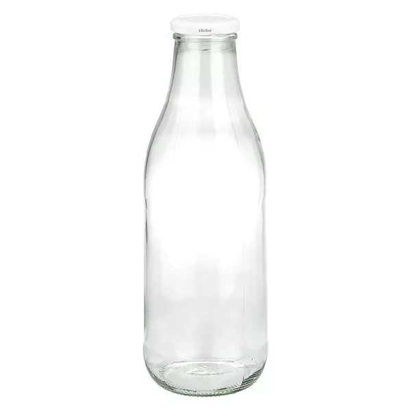 1000ml fles met BioSeal deksel wit UNiTWIST