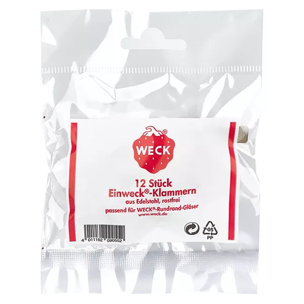 Weck Clips (verpakking(en) van 12)