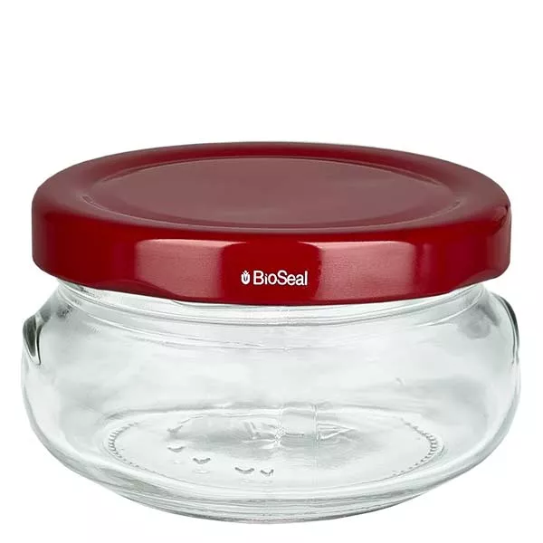 120ml terrine met BioSeal deksel rood UNiTWIST